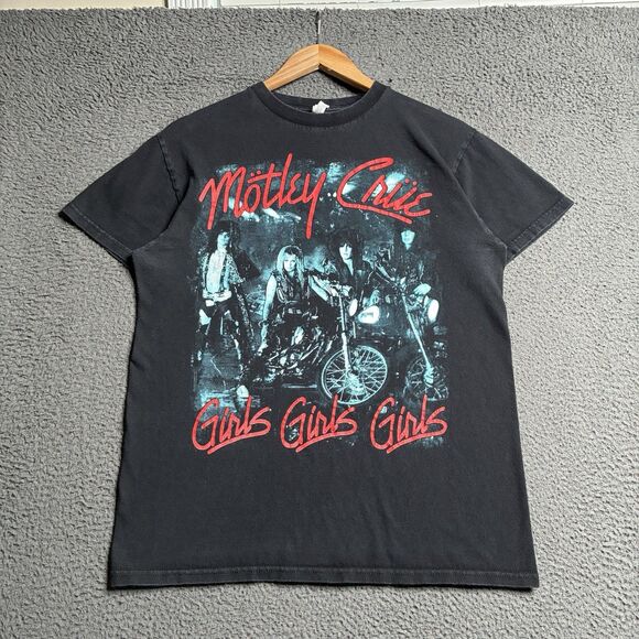 Alstyle Apparel & Activewear Other - Vintage Y2K Motley Crue Big Graphic Band Tour T-Shirt “Girls Girls Girls” Medium